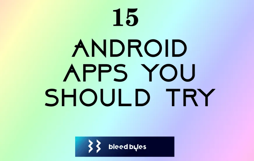 15 android apps