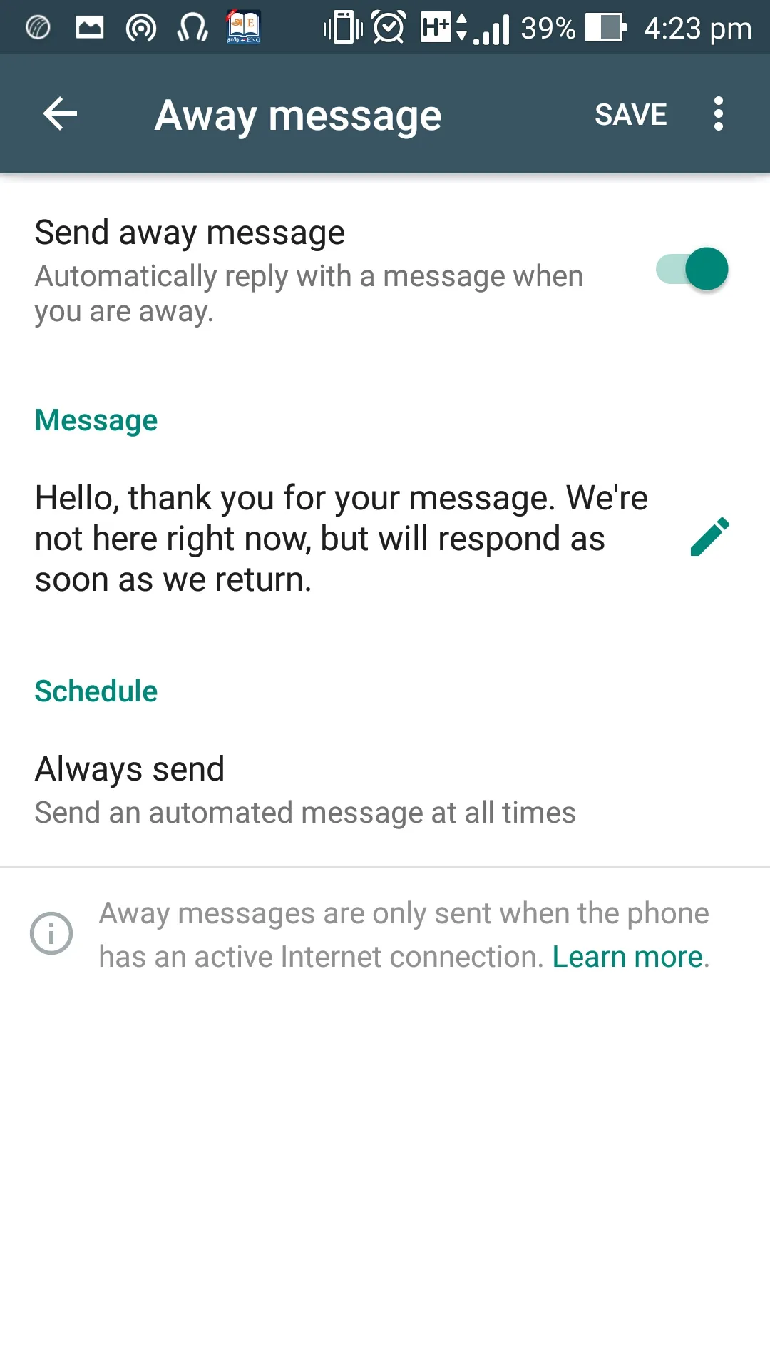 greeting message image