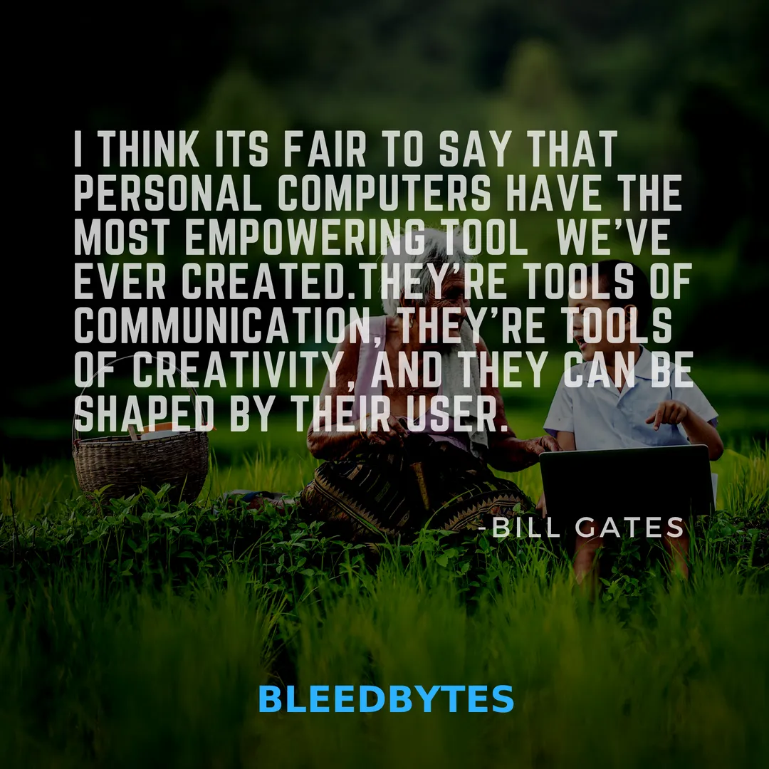 bill gates quotes on empowerment